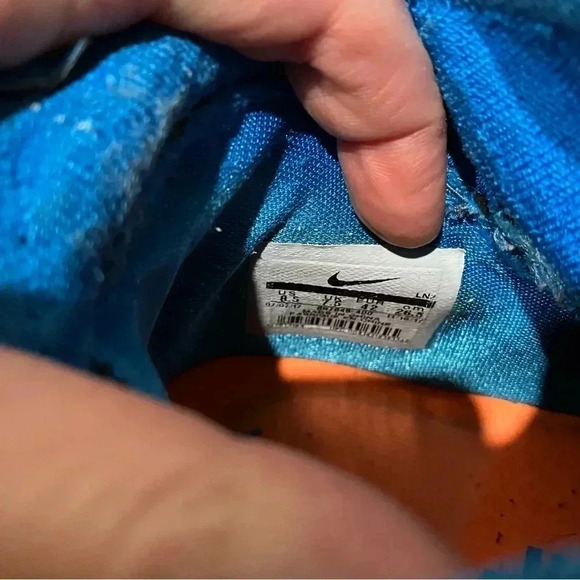 Nike Lebron XV 15 Hardwood Classics Blue  Sneakers - Picture 9 of 9